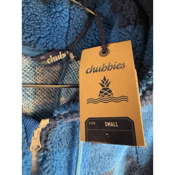 Chubbies Fleece The Mariners High Pile Chubbsie Men’s Size Small NWT Retail $95 - Picture 5 of 8